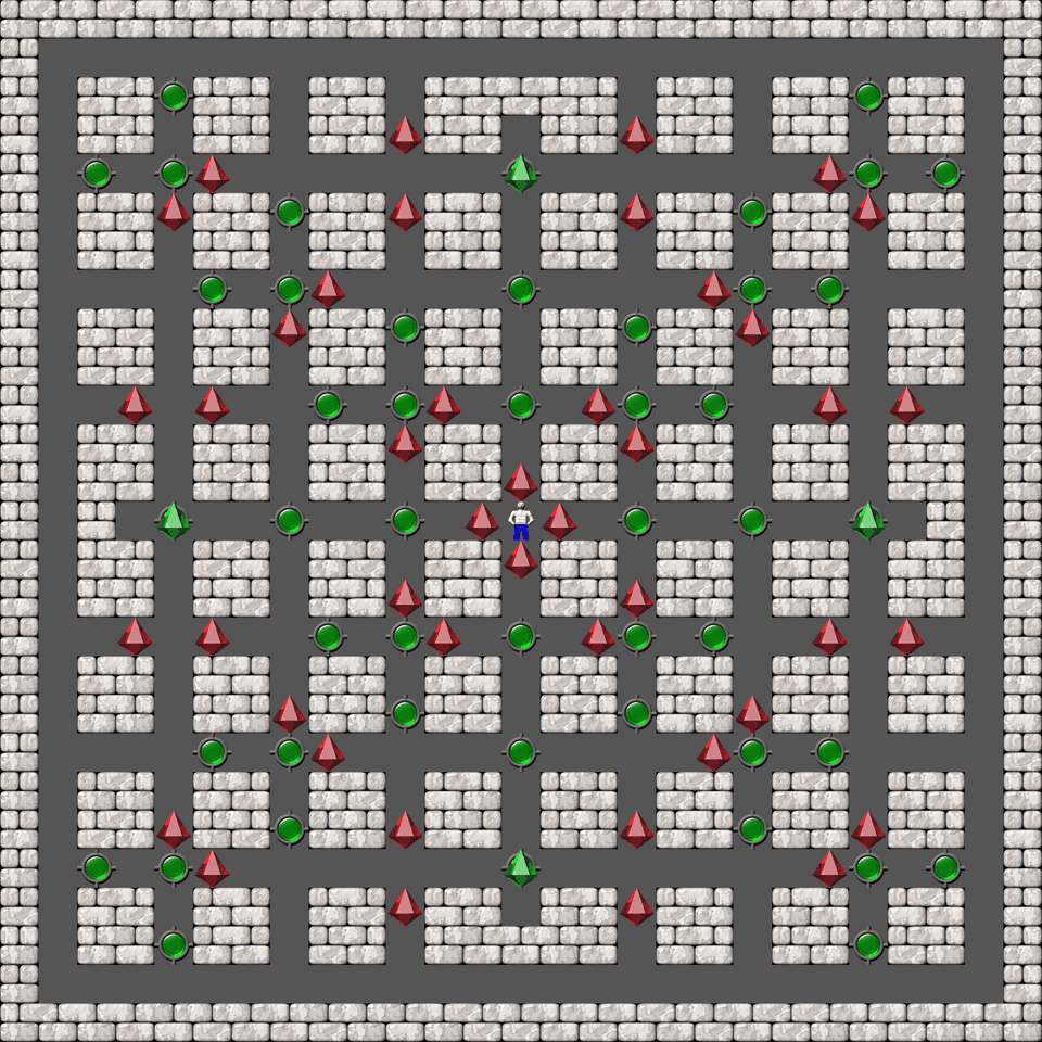 Сокобан Monry and Panda Arranged уровень 92